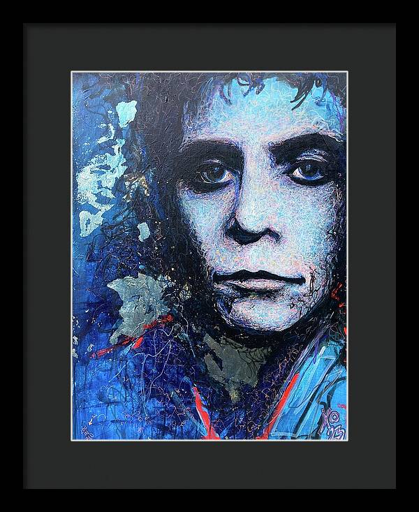 Blu Lou - Framed Print