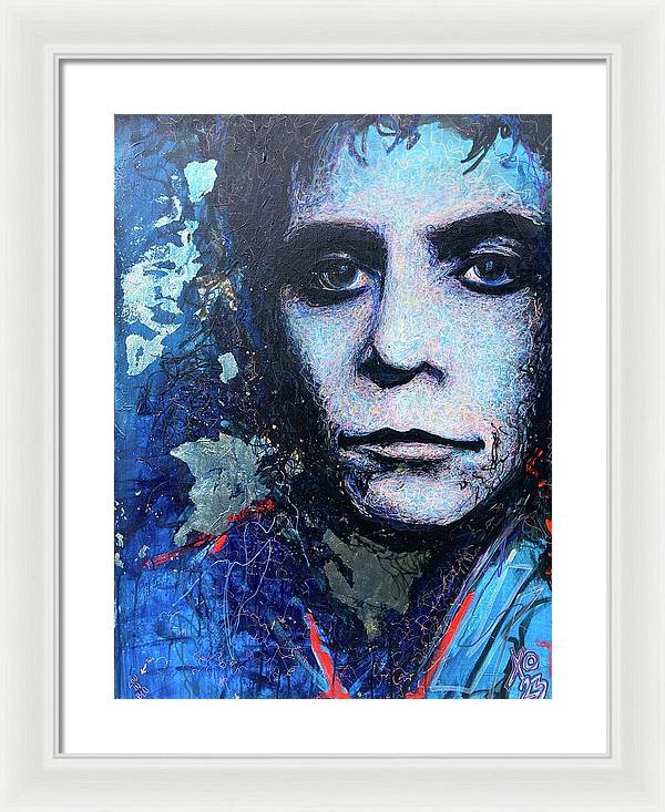 Blu Lou - Framed Print