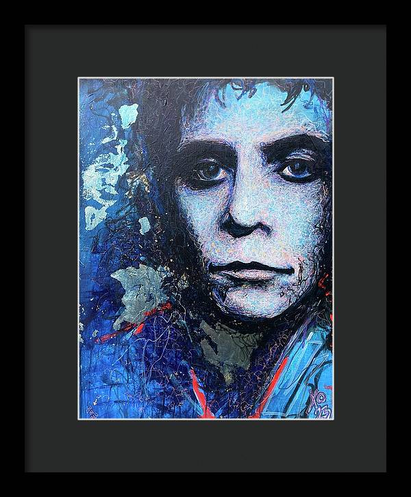 Blu Lou - Framed Print
