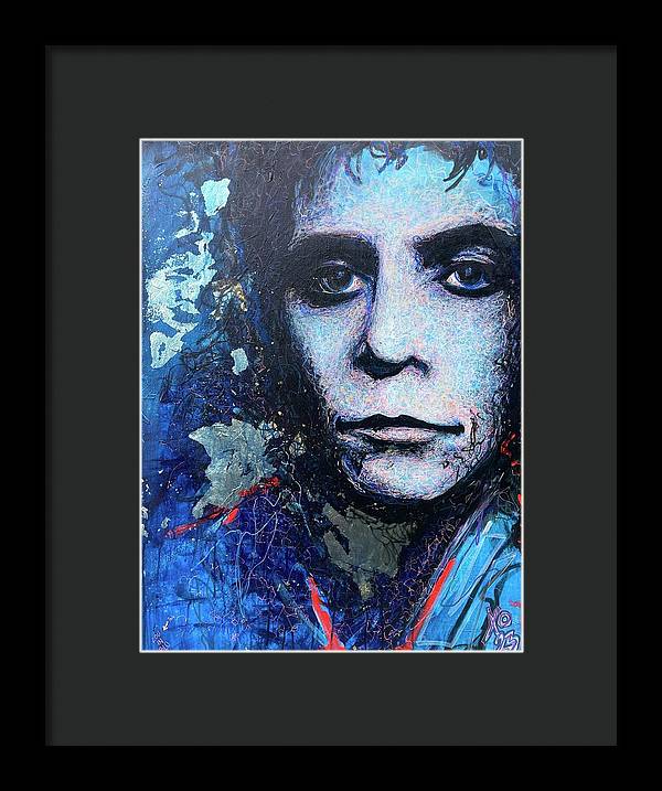Blu Lou - Framed Print