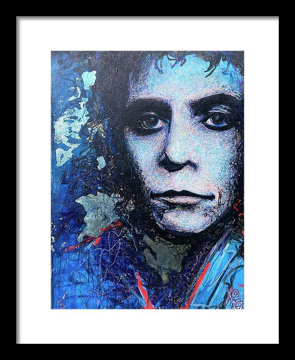 Blu Lou - Framed Print
