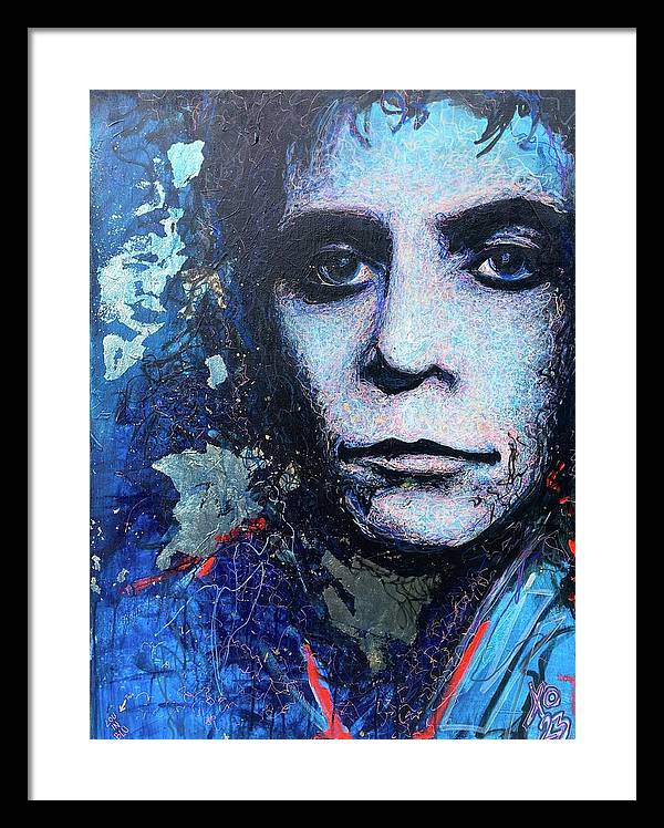 Blu Lou - Framed Print