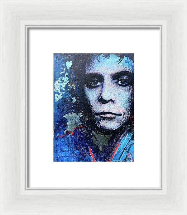 Blu Lou - Framed Print