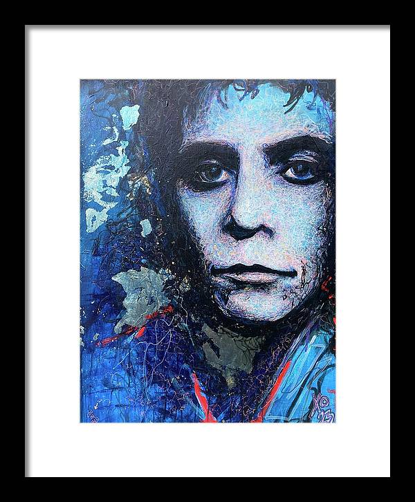 Blu Lou - Framed Print