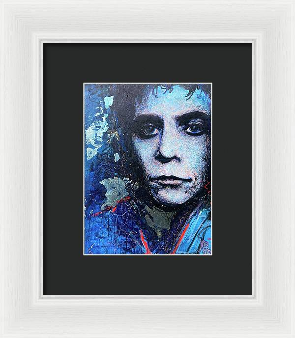 Blu Lou - Framed Print