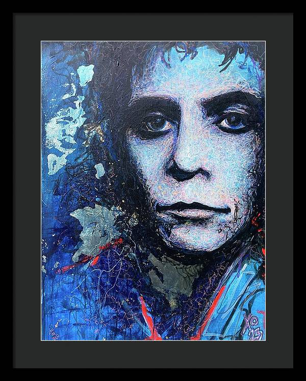 Blu Lou - Framed Print