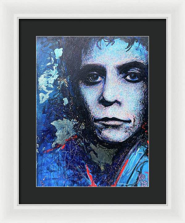 Blu Lou - Framed Print